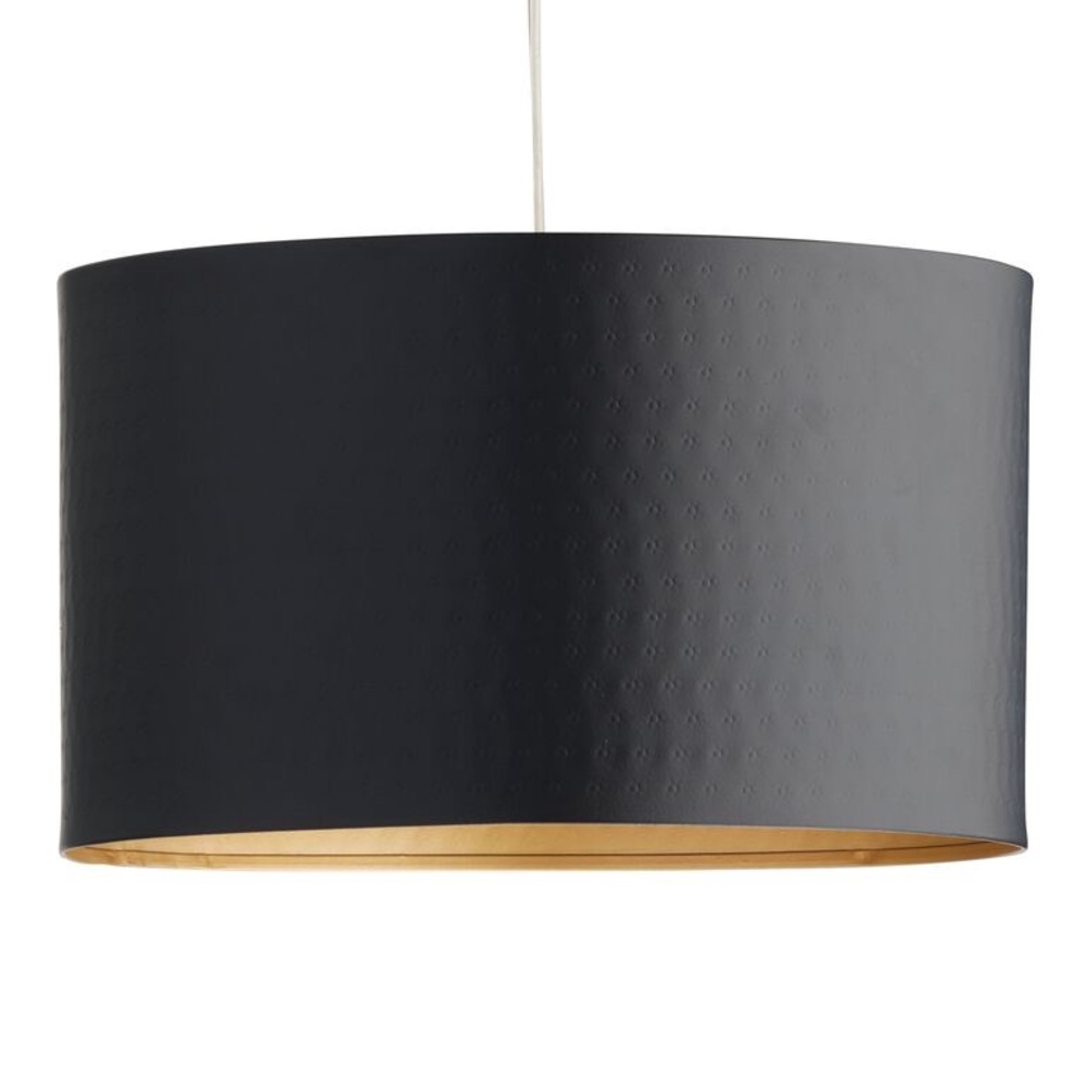 Chandelier Pendant- Plus World Market Black Hammered Pendant Shade with cord kit